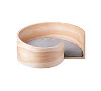 Bousige Dog Bed for Large Medium Small Dogs, Dog Beds Cat Bed Solid Wood Cat Litter Four Seasons Pet Nest Small Kennel Easy To Clean Summer Sleeping Pad Spiral Design Warm