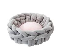 Bousige Dog Bed for Large Medium Small Dogs, Dog Beds Pet Bed Cat Sleeping Bag Weaving Bed Cat Bed Pet Thickening Sleeping Pad Four Seasons Universal Warm