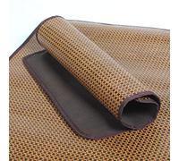 Bousige Dog Bed for Large Medium Small Dogs, Pet Bed Dog Cat Cooling Mat Rattan Four Seasons Washable Scratch Proof Non-sticky(71x55cm)