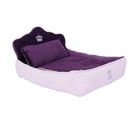 Bousige Dog Bed for Large Medium Small Dogs, Pet Nest Washable Princess Bed Cat Dog Cotton Bed Pet Bed(S)