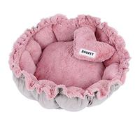 Bousige Dog Bed for Large Medium Small Dogs, Puppy Cat Litter Warm Sleeping Bed Dual-use Flower Shape Pet Bed,2 Sizes(S)