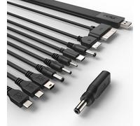 Bousnic Dog Shock Collar Charger, Universal Charger Replacement for Mini Educator E Collar, Bark Collar and Other Training Systems, 11-in-1 Dog Training Collar Charging Cord