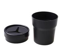 Boutihao Coin Holder for Car, Car Seat Organiser, Universal Change Holder for Car, Coin Box Holder, Coin Holder with High Capacity, Compatible with Most Car Cup Holders