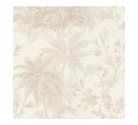Boutique Bali Pearl Wallpaper In White White