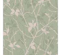 Boutique Belle Geometric Sage Green Wallpaper | Paste The Wall | Green Geometric | Eco-Friendly