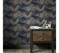 Graham & Brown Boutique Nwg Jungle Glam Blue Green