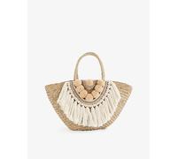 Boutique Bonita Womens Boutique Bonita The Bohemian Straw Basket Bag Neutral