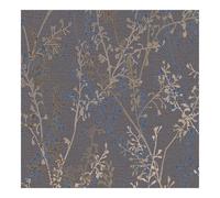 Boutique Breeze Sprig Navy Wallpaper