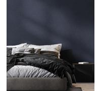 Boutique Breeze Texture Blue Metallic Shimmer Wallpaper