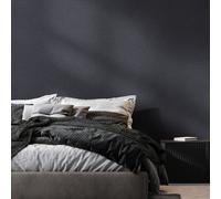 Boutique Breeze Texture Navy Wallpaper, Blue