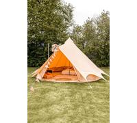 Boutique Camping 4m Bell Tent Plus Fire Retardant Cotton 320gsm -