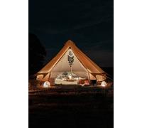Boutique Camping 5m Bell Tent Plus Fire Retardant Cotton 320gsm -