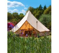 Boutique Camping 6m Bell Tent Fire Retardant Cotton 320gsm -