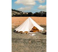 Boutique Camping 8m Bell Tent Plus Canvas Lite 200gsm Double Door -