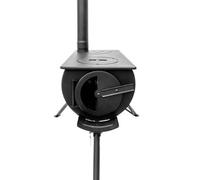 Boutique Camping Portable Wood Burning Stove With Glass Door