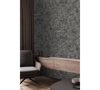 Boutique Carrara Textured Plain Onyx Wallpaper - Paste The Wall - Onyx Wallpaper- Urban Texture and Metallic Glamour Design - Paste The Wall - Feature or 4 Wall Design - Suitable for Any Room