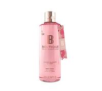 Boutique Cherry Blossom & Peony Fragrance Body Wash 500ml - Refreshing - Cleansing - Essential Oils - Vegan and Cruelty Free - No SLS or Parabens - Made In England - Recyclable Bottle