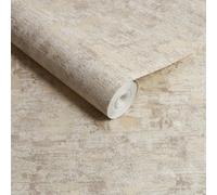Boutique Cream Textured Plain Textured Wallpaper