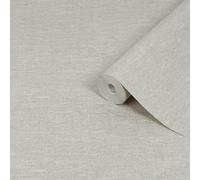 Boutique Taupe Horizon Textured Plain Wallpaper