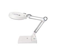 Boutique magnifying glassPortable 20X LED Illuminating Desktop Magnifier,Rotate Hands Free Swing Arm Desk Lamp Stand Magnifying Glass - for Table, Task, Craft, Jewelry,Sewing,Workbench/Product Code: W