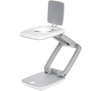 Boutique magnifying glassPortable 3X Magnifier Lamp - Table Desktop Foldable Magnifying Glass, LED Hands Free Illuminated Magnifier with 9 Light - Crafts Reading Jewelry Soldering Sewing Hobby inspec