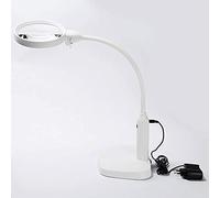 Boutique magnifying glassPortable Magnifier Clip/Desktop Dual Dual Lens 2X 5X HD Magnifying Glass, with six LED Lamps, for Reading Electronic Maintenance Embroidery Jewelry Appraisal/Product Code: WW