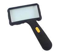 Boutique magnifying glassPortable Rectangular Magnifier with Led Lights 10x Lens Reading Magnifying Glass Lamp for Books Jewellery Work Maps Handheld Illuminated Magnifying Glass/Product Code: WW-141