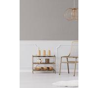 Boutique Marquise Textured Plain Wallpaper In Beige Beige One Size