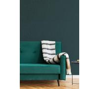 Boutique Marquise Textured Plain Wallpaper In Emerald Emerald One Size