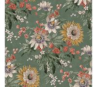 Boutique Martha Viridian Floral Wallpaper