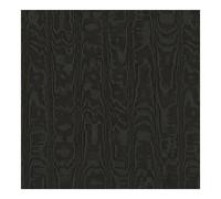 Boutique Moire Texture Graphite Wallpaper In Black Black