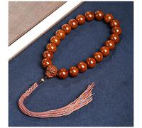 Boutique Money Seed Bodhi Beaded Buddha Hand-Holding Rosary for Men Women Prayer Meditation