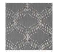 Boutique Optical Geo Grey Wallpaper