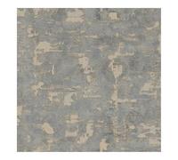 Boutique Ornamental Texture Steel/Gold Textured Plain Wallpaper
