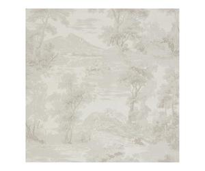 Boutique Shibui Forest Earth Wallpaper | Grey Trees | Paste The Wall | Eco-Friendly