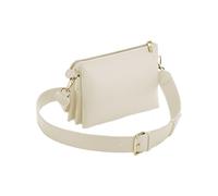 Boutique Soft Touch Crossbody Bag Bagbase Natural One Size