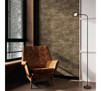Boutique Urban Plaster Bronze Textured Plain Wallpaper