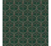 Graham & Brown – Wallpaper – Boutique Refine Geo – Green & Gold – Paste the Wall – 10000mm x 520mm