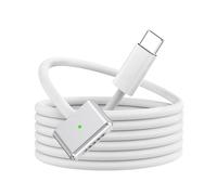 BOUTOP 140W USB C Magnetic 3 Cable USB Type C to Magnetic 3 Charging Cable Compatible with MacBook Pro 2023(M2,14/16inch)/2021(M1), MacBook Air 2025/2024(M4/M3,13/15 inch)/M2 Nylon Braided-1.8M