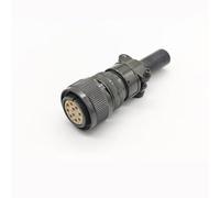 BOUUNCIY MIL-DTL-5015 Series Circular Connector, MS3106A18-1S 10 Pin Female Industrial Connectors Solder Termination, Box Mounting, 18-1 Insert Arrangement, 18 Shell Size, 10 Contacts