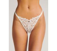 Boux Avenue Heidi Floral Lace Thong Ivory