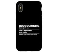 Bouzouki Girl Hellas Rembetiko Encyclopedia Definition Case for iPhone X/XS