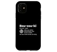 Bouzouki Hellas Lute Rembetiko Encyclopedia Definition Case for iPhone 11