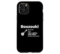 Bouzouki Hellas Lute Rembetiko Encyclopedia Definition Case for iPhone 11 Pro