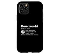 Bouzouki Hellas Lute Rembetiko Encyclopedia Definition Case for iPhone 11 Pro