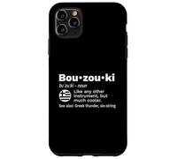 Bouzouki Hellas Lute Rembetiko Encyclopedia Definition Case for iPhone 11 Pro Max