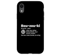Bouzouki Hellas Lute Rembetiko Encyclopedia Definition Case for iPhone XR