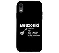 Bouzouki Hellas Lute Rembetiko Encyclopedia Definition Case for iPhone XR