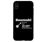 Bouzouki Hellas Lute Rembetiko Encyclopedia Definition Case for iPhone XS Max