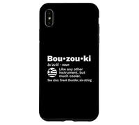 Bouzouki Hellas Lute Rembetiko Encyclopedia Definition Case for iPhone XS Max
